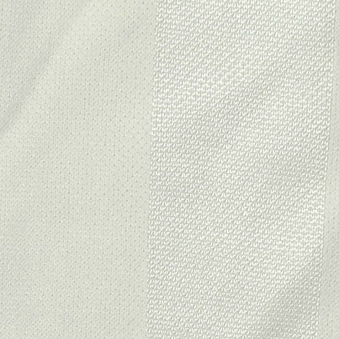 Cream Vertical-Stripe Interlock Knit, Polyester, 185 gsm