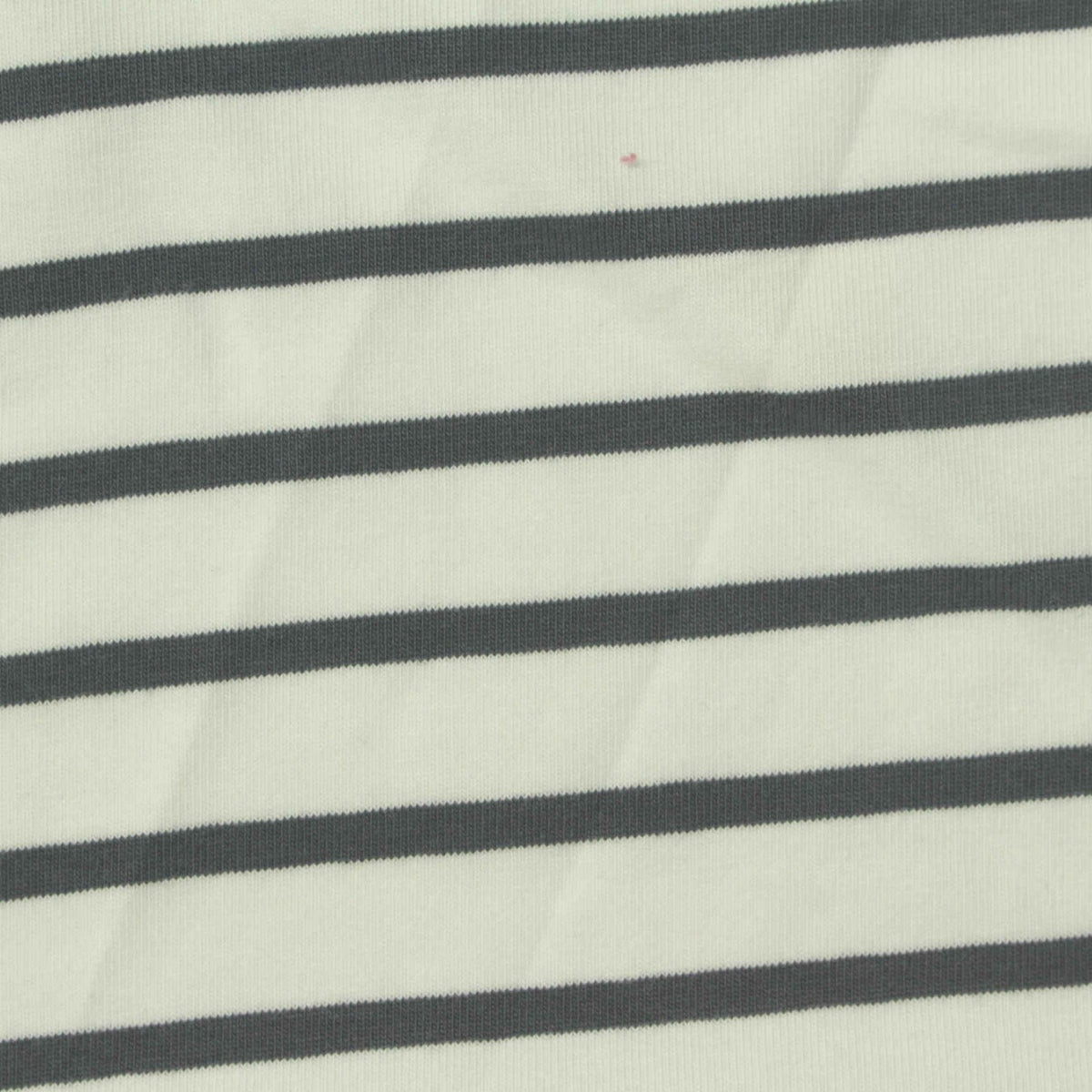 Dark Grey Stripes Jersey Knit, Cotton, 180 gsm