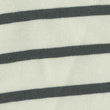 Dark Grey Stripes Jersey Knit, Cotton — texture