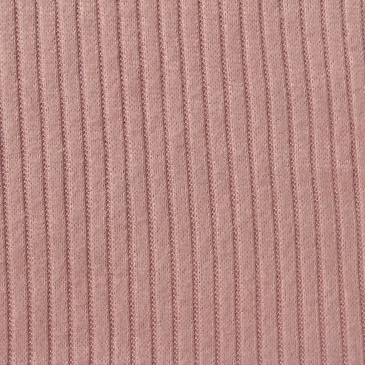 Polyester Stretch Rib Knit Fabric, 210 gsm, 150 cm — Pink