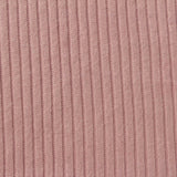 Polyester Stretch Rib Knit Fabric, 210 gsm, 150 cm — Pink