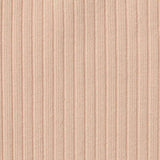 Cotton Polyester Stretch Rib Knit Fabric, 195 gsm — Pink — texture