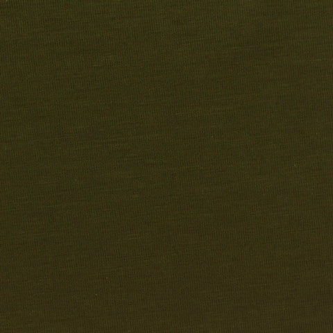 Tencel Lyocell Stretch Jersey Knit Fabric, 230 gsm — Green
