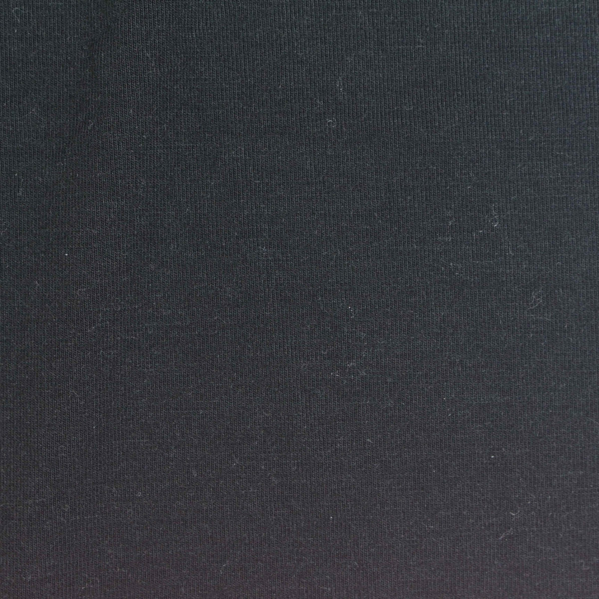 Polyester Viscose Stretch Jersey Knit Fabric, 220 gsm, 185 cm — Black