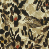 Black Leopard Knit, Polyester