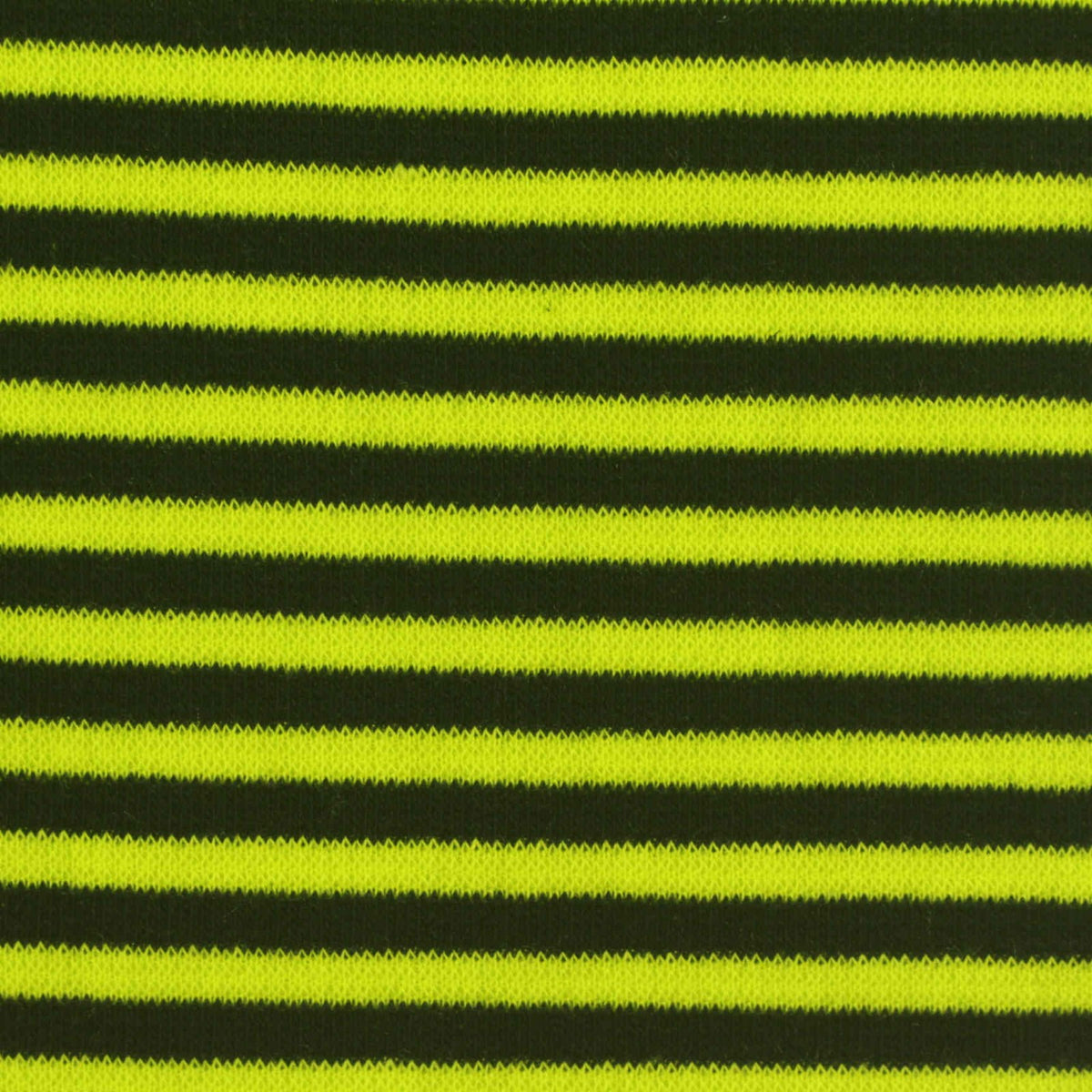 Striped Polyester Cotton Stretch Interlock Knit Fabric, 300 gsm, 185 cm