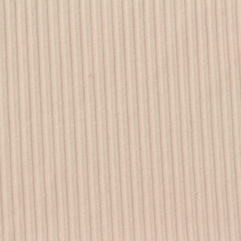 Cotton Polyester Stretch Rib Knit Fabric, 250 gsm, 425 cm — Pink