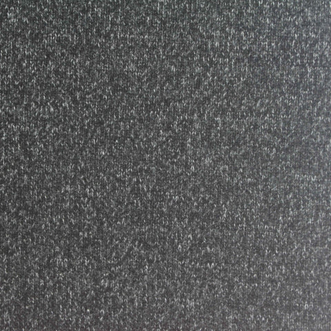 Charcoal Marl Rib Knit, Polyester