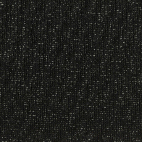 Heather Polyester Viscose Stretch Rib Knit Fabric, 220 gsm, 190 cm