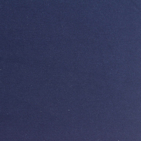 Viscose Nylon Stretch Piqué Knit Fabric, 280 gsm, 165 cm — Navy