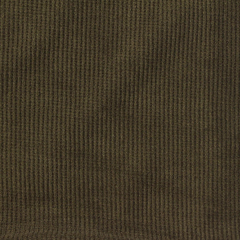 Cotton Polyester Stretch Knit Fabric, 220 gsm, 188 cm — Khaki