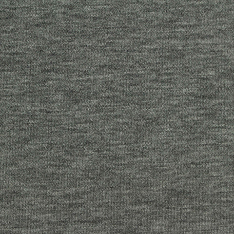 Heather Grey Marl Scuba Knit, Poly-Viscose