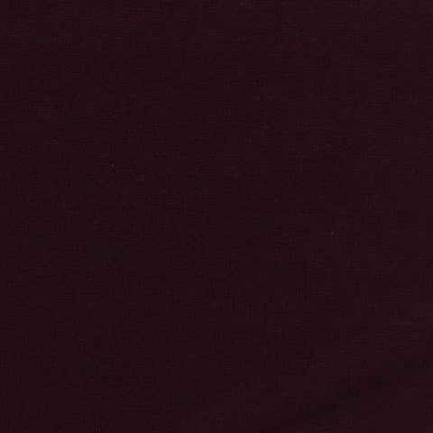 Deep Burgundy Ponte Knit, Viscose-Nylon
