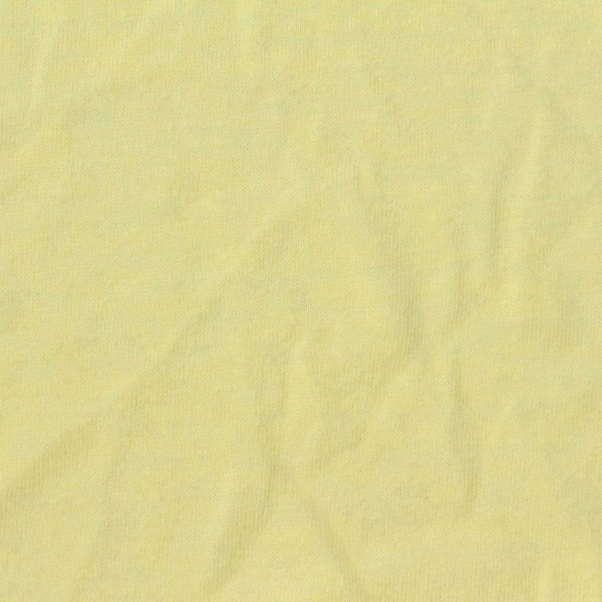 Cotton Polyester Jersey Knit Fabric, 120 gsm, 155 cm — Yellow