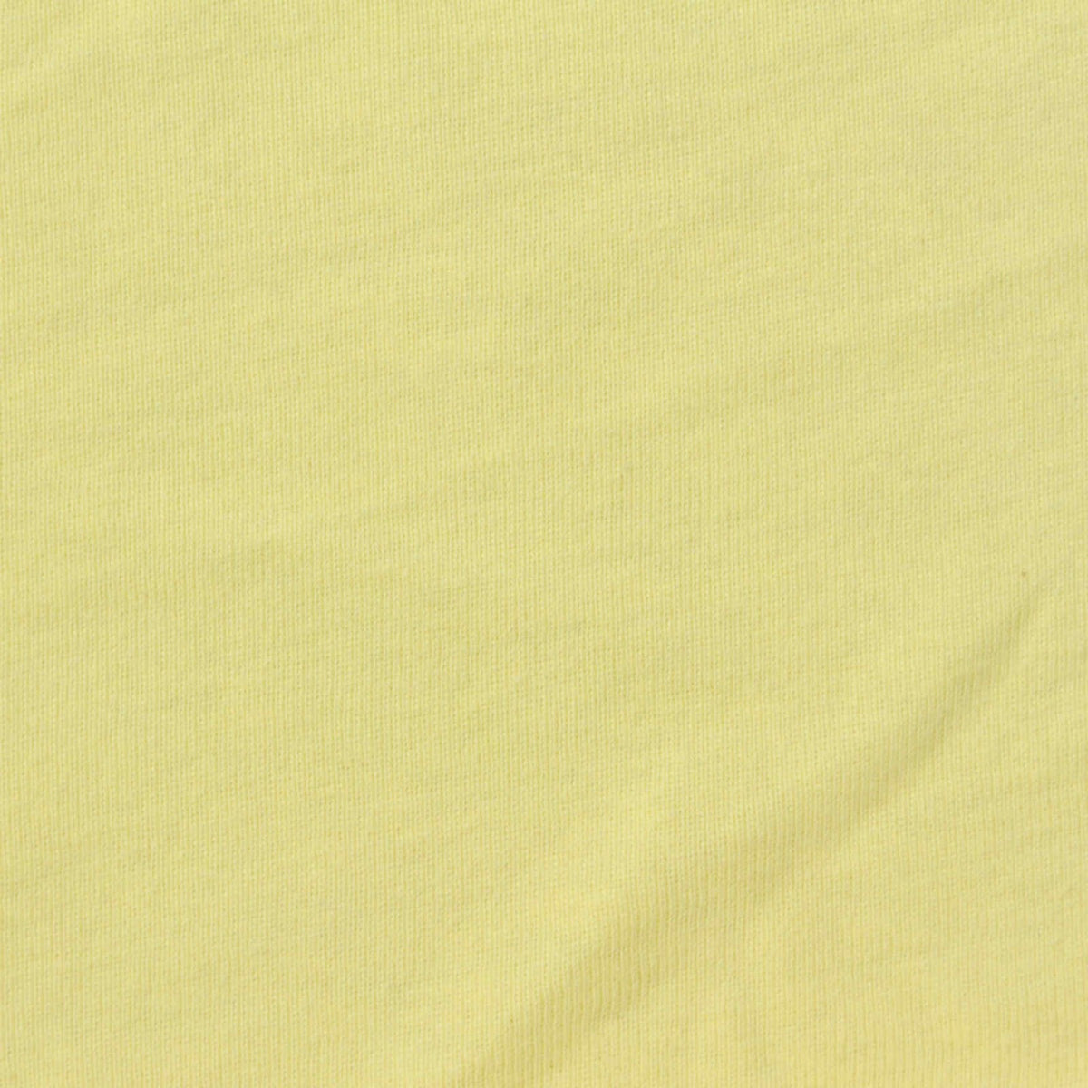 Cotton Polyester Rib Knit Fabric, 195 gsm, 165 cm — Yellow