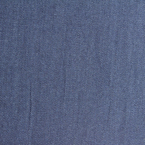 Tencel Lyocell Cotton Woven Fabric, 233 gsm, 180 cm — Blue