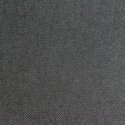 Cotton Tencel Lyocell Woven Fabric, 349 gsm, 175 cm — Black