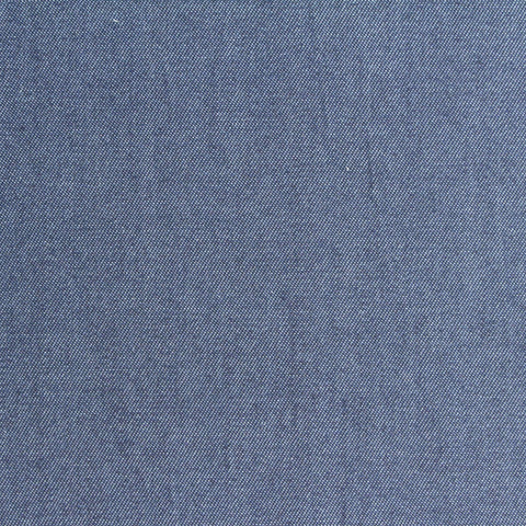 Tencel Lyocell Cotton Woven Fabric, 157 gsm, 175 cm — Blue