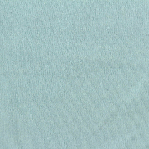 100% Cotton Interlock Knit Fabric, 220 gsm, 150 cm — Blue