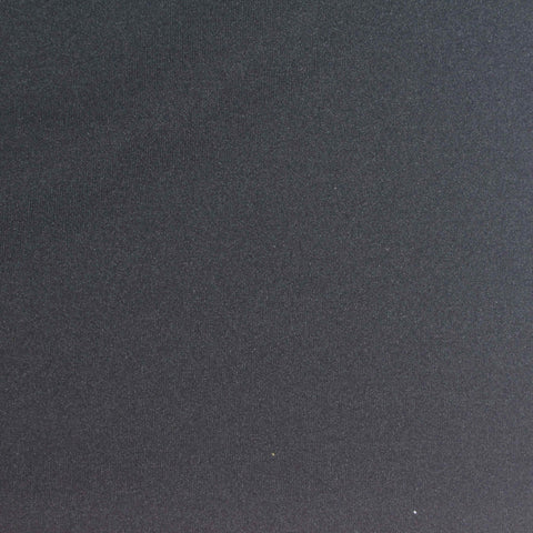 Nylon Stretch Interlock Knit Fabric, 220 gsm, 150 cm — Black