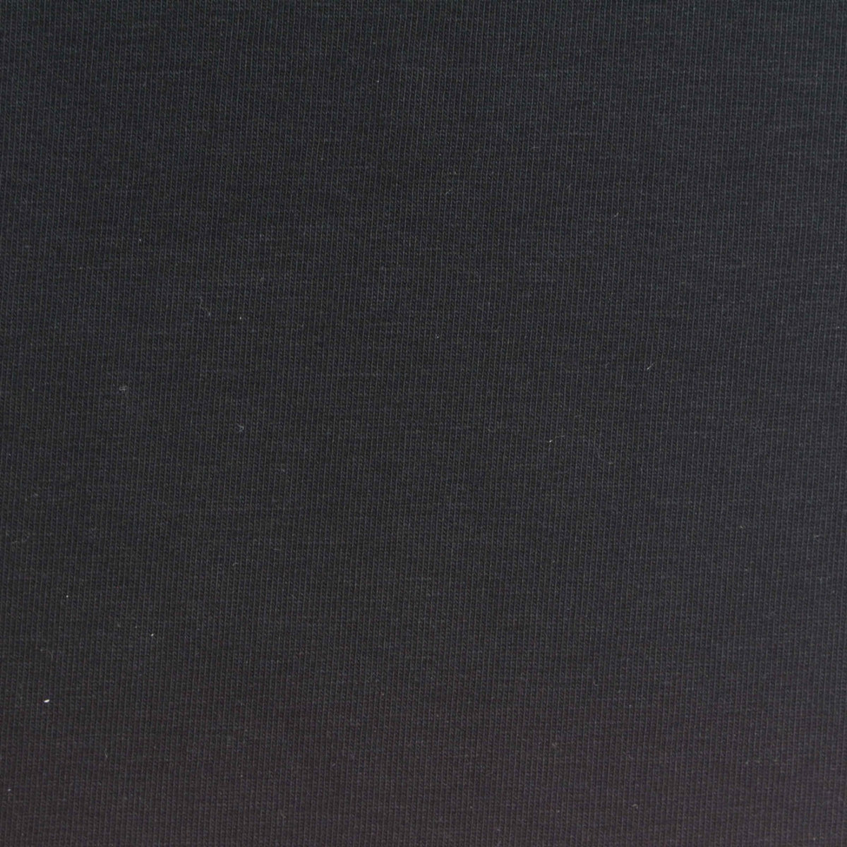 Cotton Stretch Jersey Knit Fabric, 190 gsm, 160 cm — Black