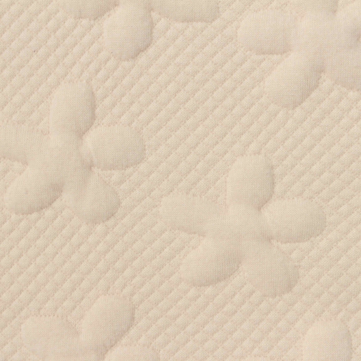 Beige Floral Jacquard, Polyester