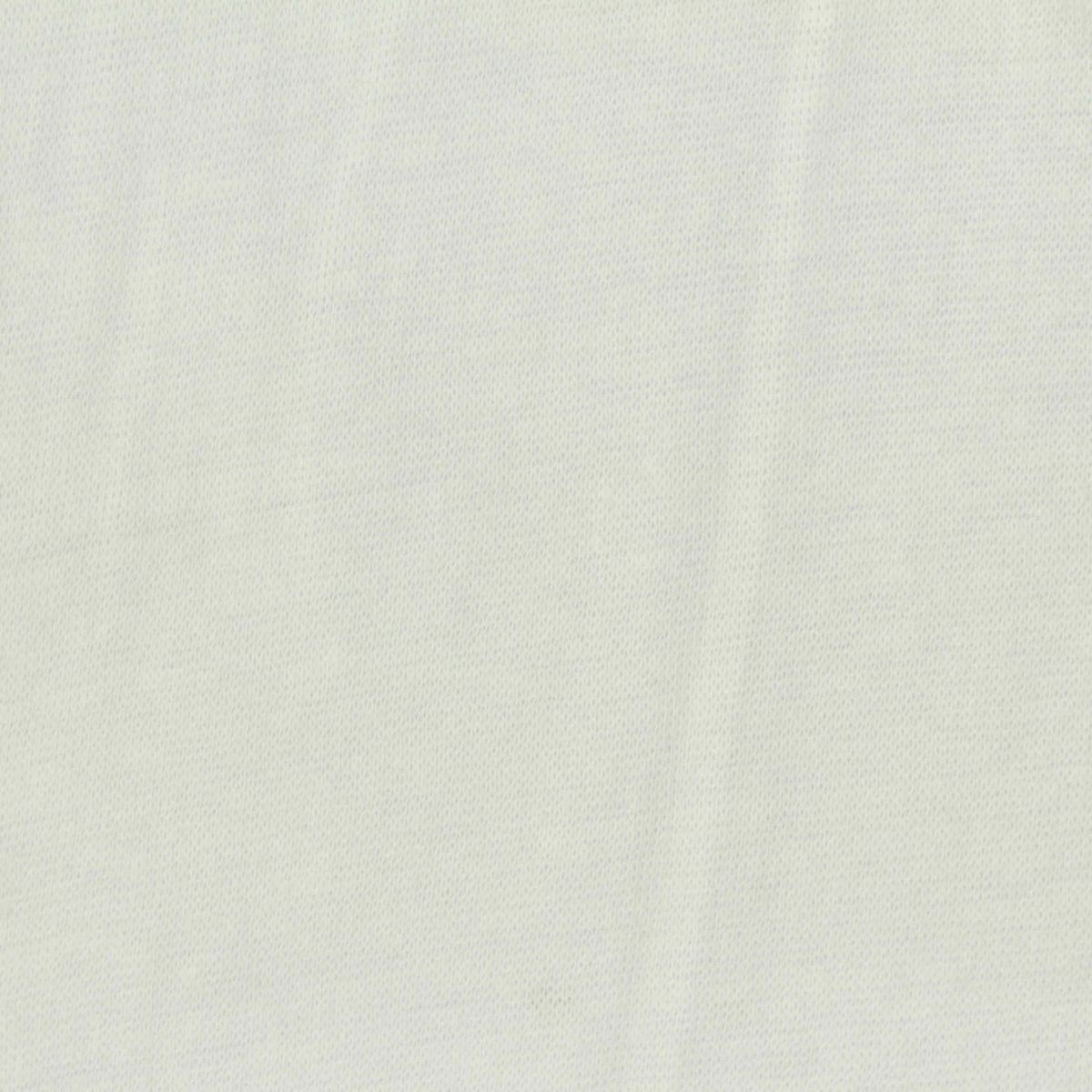 100% Cotton Jersey Knit Fabric, 90 gsm, 140 cm — White