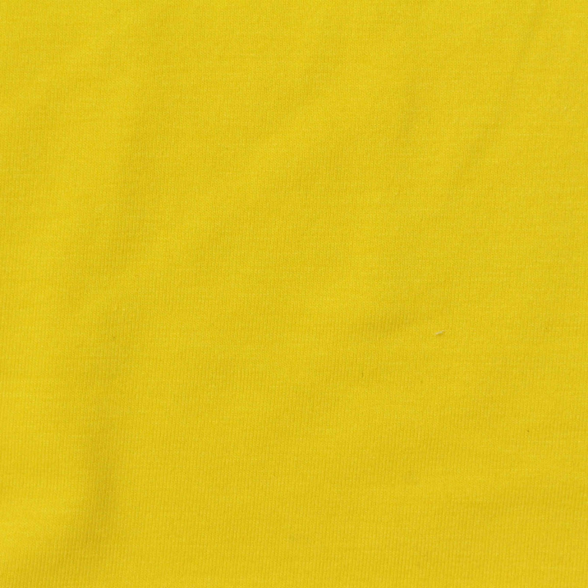 Polyester Cotton Stretch Jersey Knit Fabric, 180 gsm, 175 cm — Yellow
