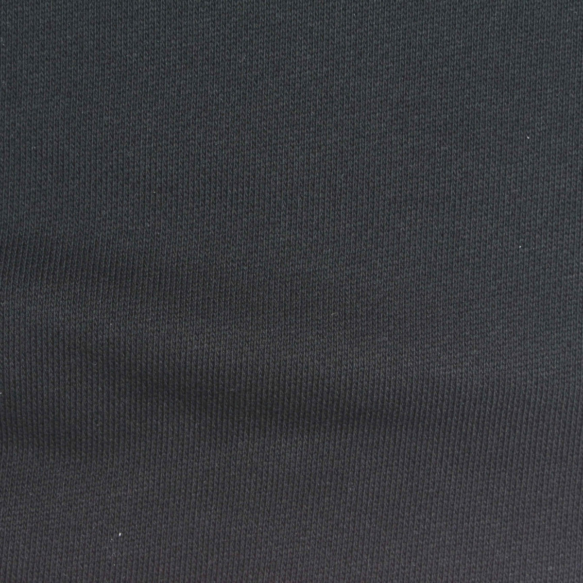Black French Terry, Cotton-Poly