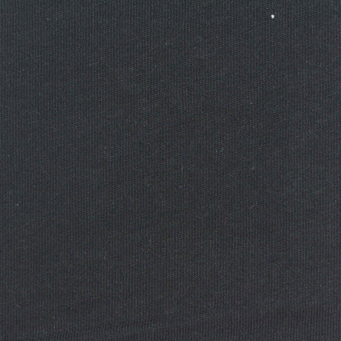 100% Cotton Jersey Knit Fabric, 243 gsm, 180 cm — Black