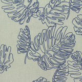 Blue Line Linen-Look, Poly-Viscose