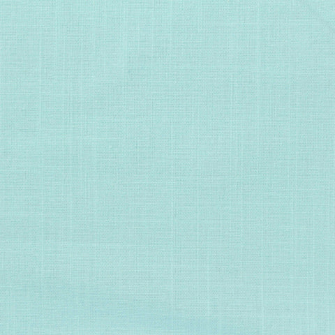Light Aqua Linen-Look, Cotton