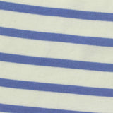 Striped 100% Cotton Rib Knit Fabric, 370 gsm, 175 cm