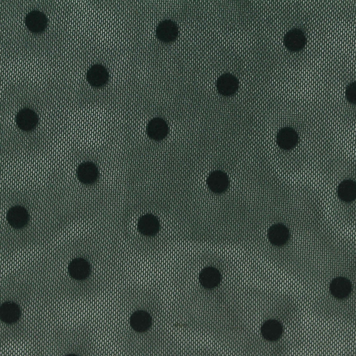 Black Polka-Dot Knit