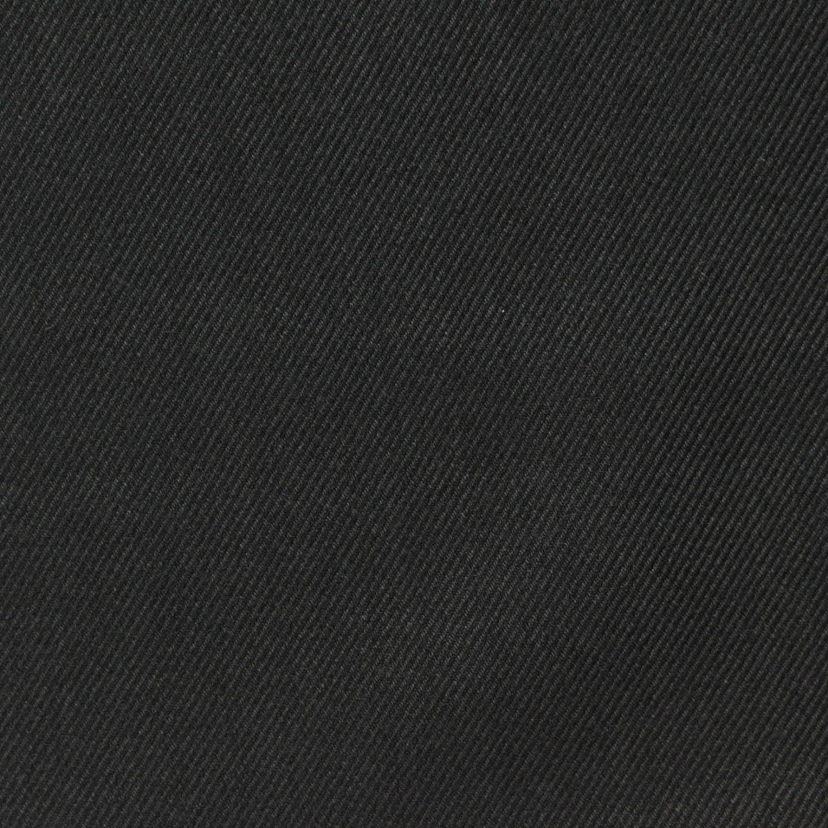 Polyester Viscose Stretch Twill Fabric, 268 gsm, 149 cm — Black