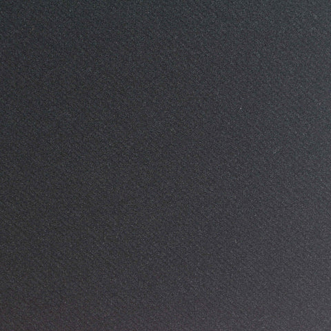 Polyester Stretch Knit Fabric, 230 gsm, 160 cm — Black