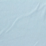 Light Blue Textured Rib Knit, Polyester