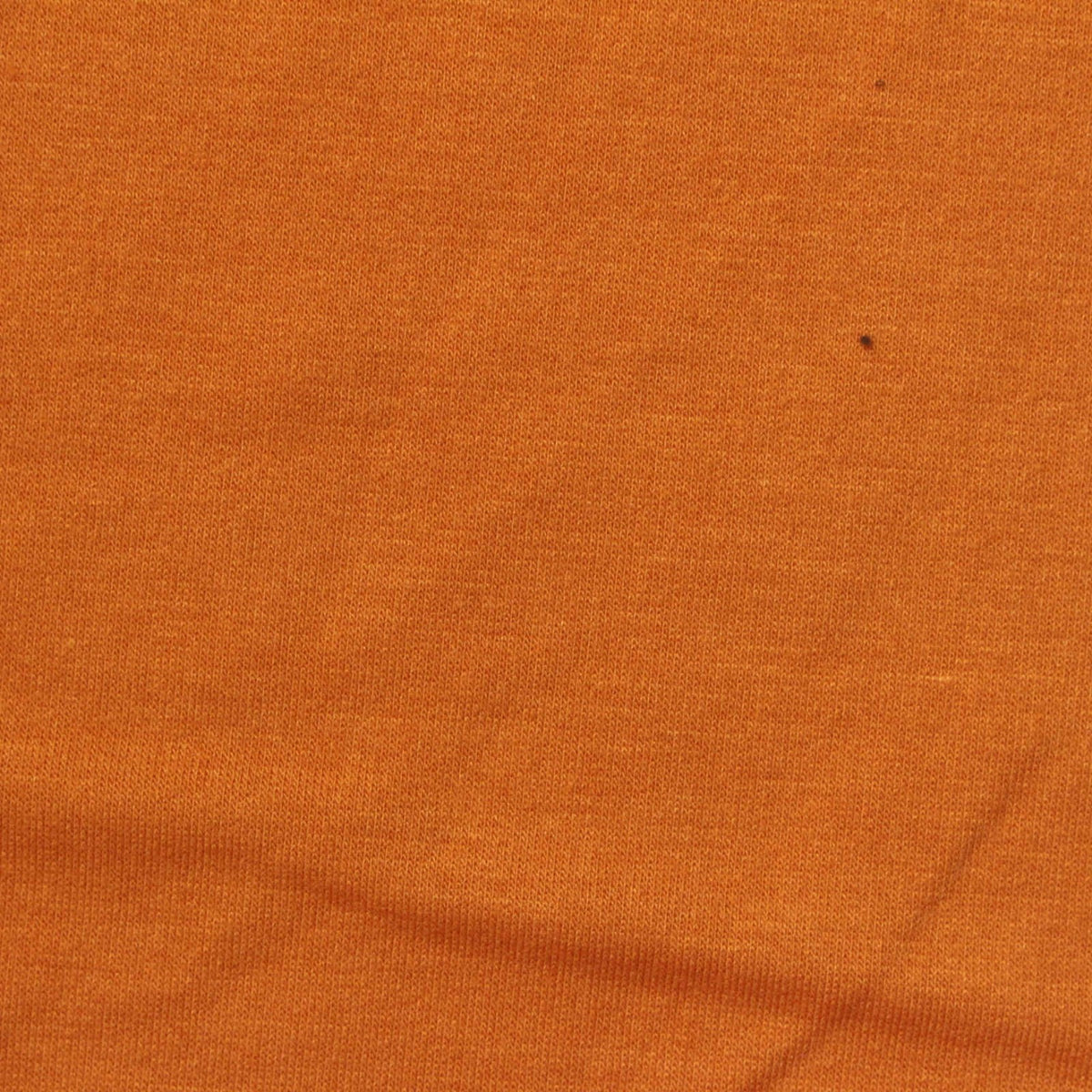 Polyester Viscose Stretch French Terry Fabric, 230 gsm, 160 cm — Orange