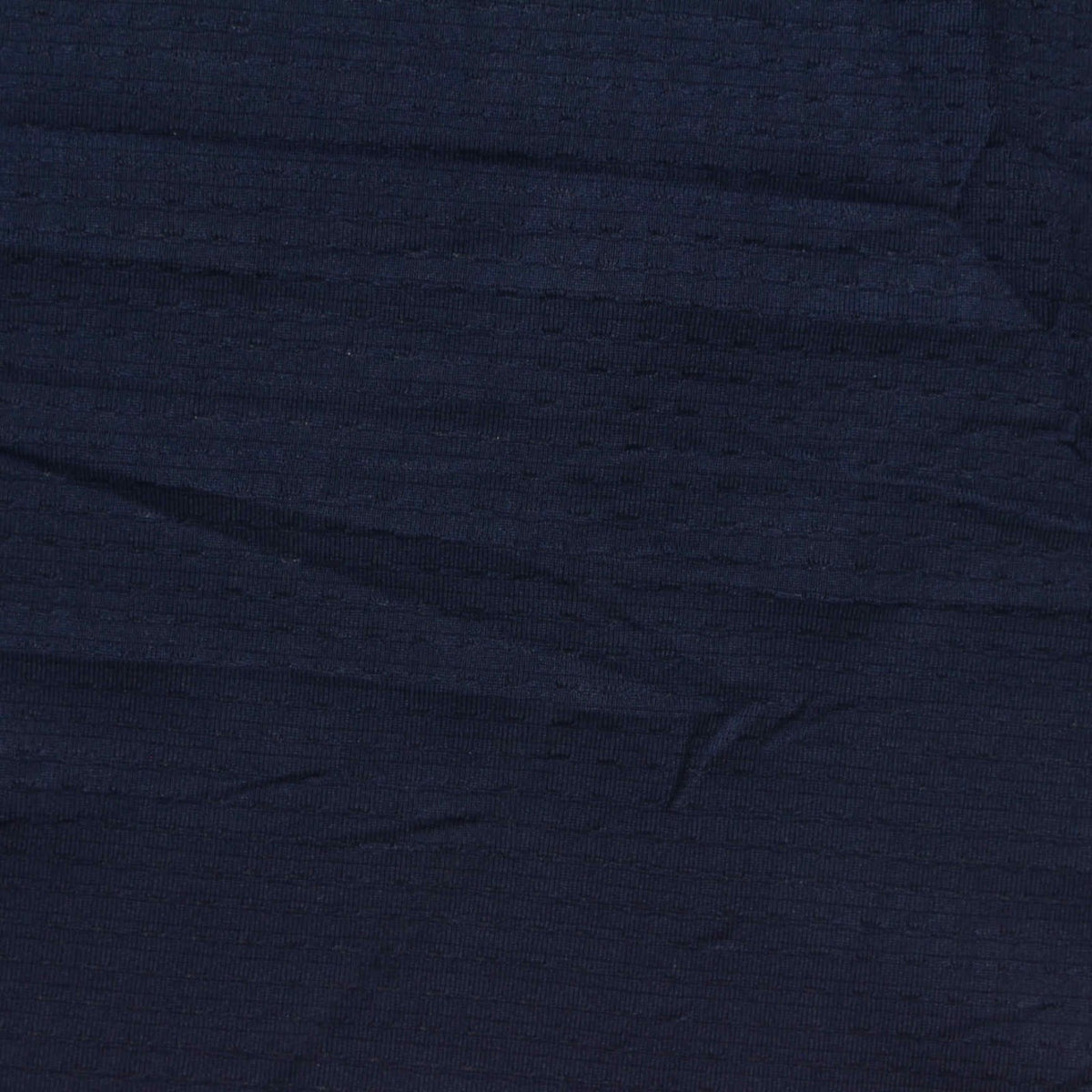 Navy Textured Waffle Knit, Polyester