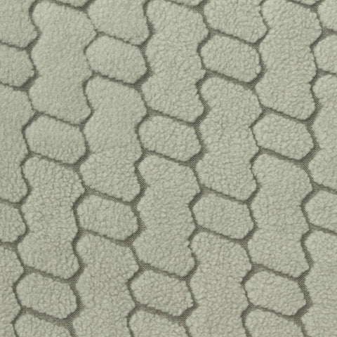 Light Grey Textured Fleece, Polyester