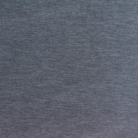 Brushed Polyester Stretch Milk Silk Knit Fabric, 195 gsm, 158 cm — Grey