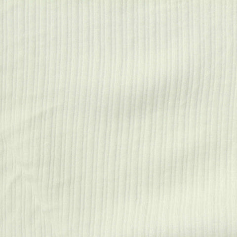 Off-White Ribbed Rib Knit, Polyester