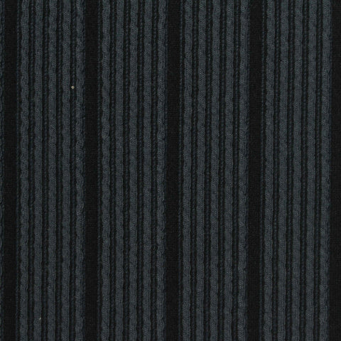 Black Stripes Knit, Polyester