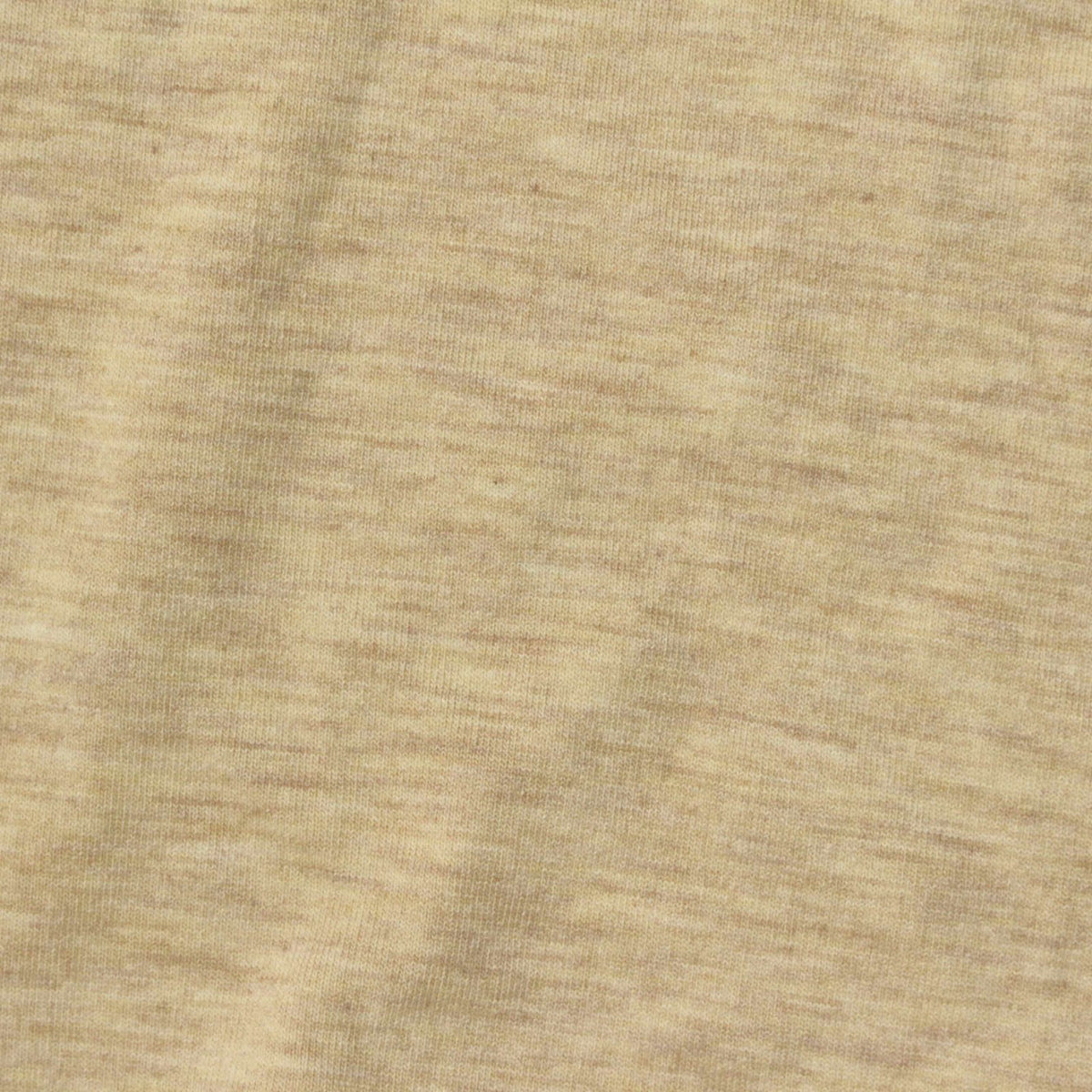 Heather Polyester Viscose Stretch Jersey Knit Fabric, 180 gsm, 175 cm — Beige