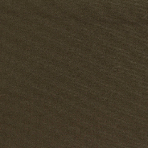 Polyester Viscose Stretch Twill Fabric, 210 gsm, 150 cm — Brown