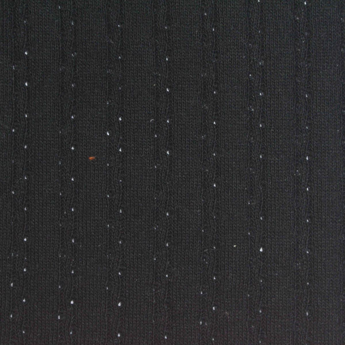 Jacquard Cotton Polyester Stretch Rib Knit Fabric, 190 gsm — Black