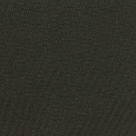 Cotton Polyester Stretch Scuba Knit Fabric, 350 gsm — Black