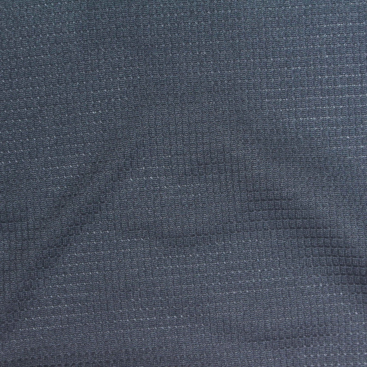 Plaid 100% Polyester Interlock Knit Fabric, 135 gsm — Navy