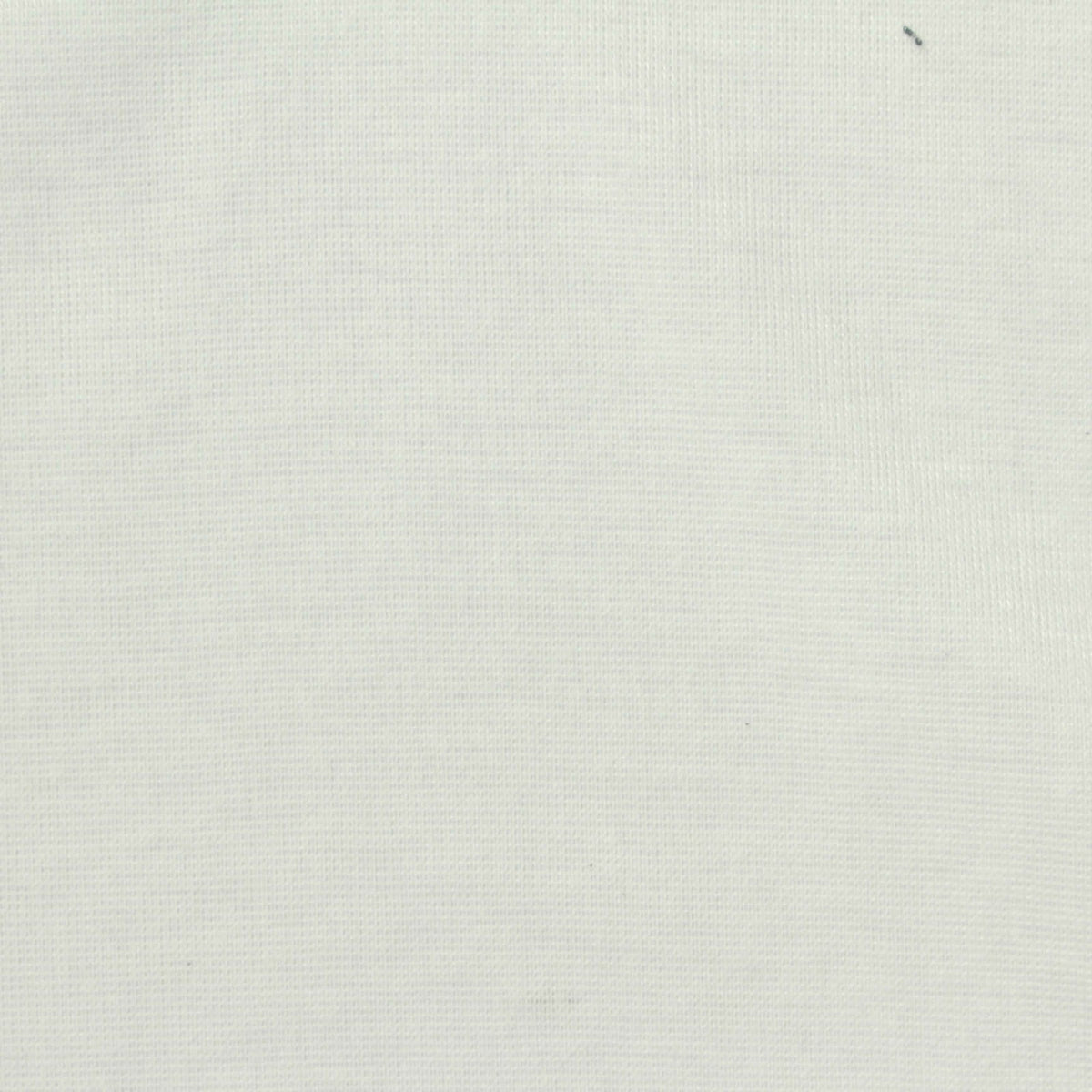 100% Polyester Rib Knit Fabric, 180 gsm — White
