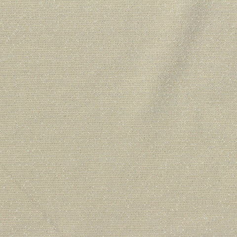 Viscose Polyester Metallic Stretch Jersey Knit Fabric, 170 gsm — Beige